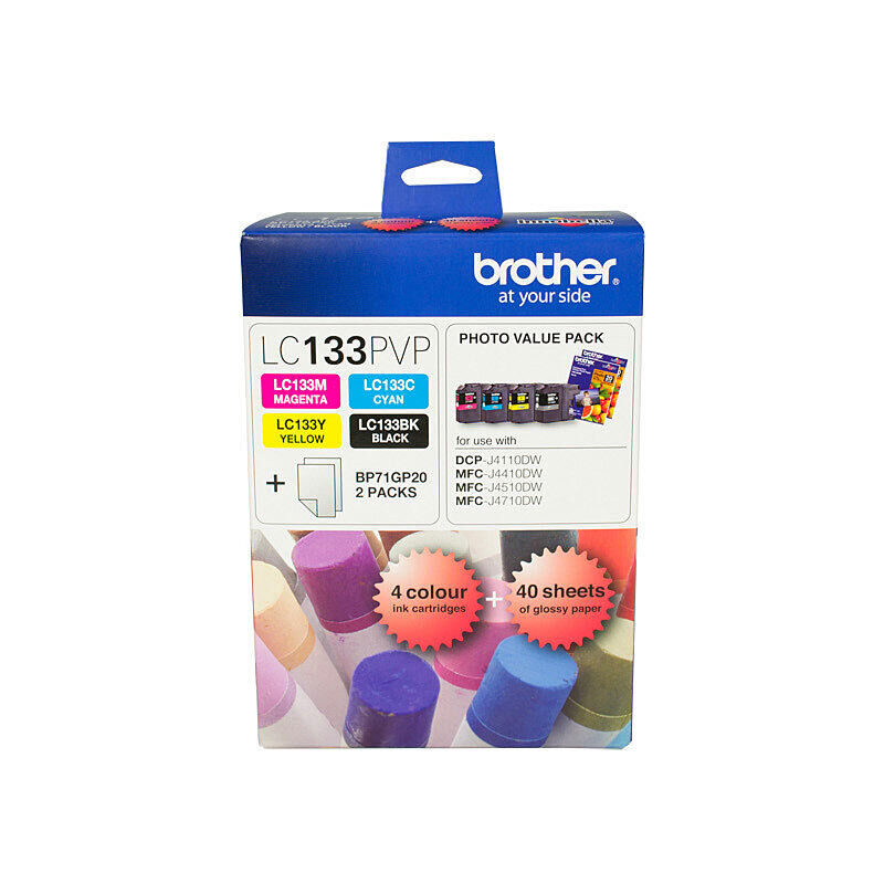 Brother LC133PVP Genuine Ink Cartridge