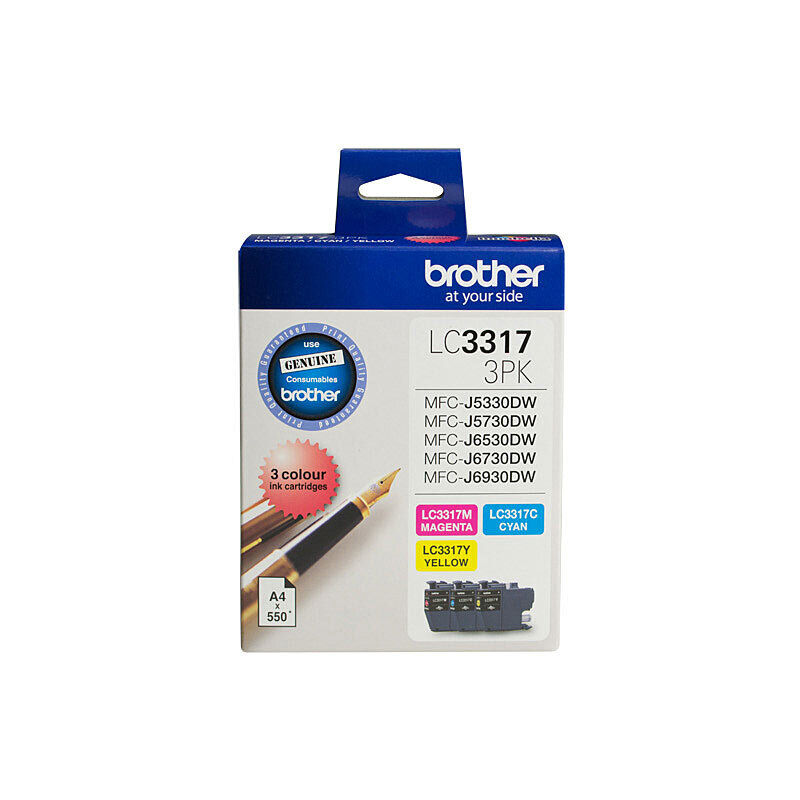 Brother LC33173PK Genuine Ink Cartridge