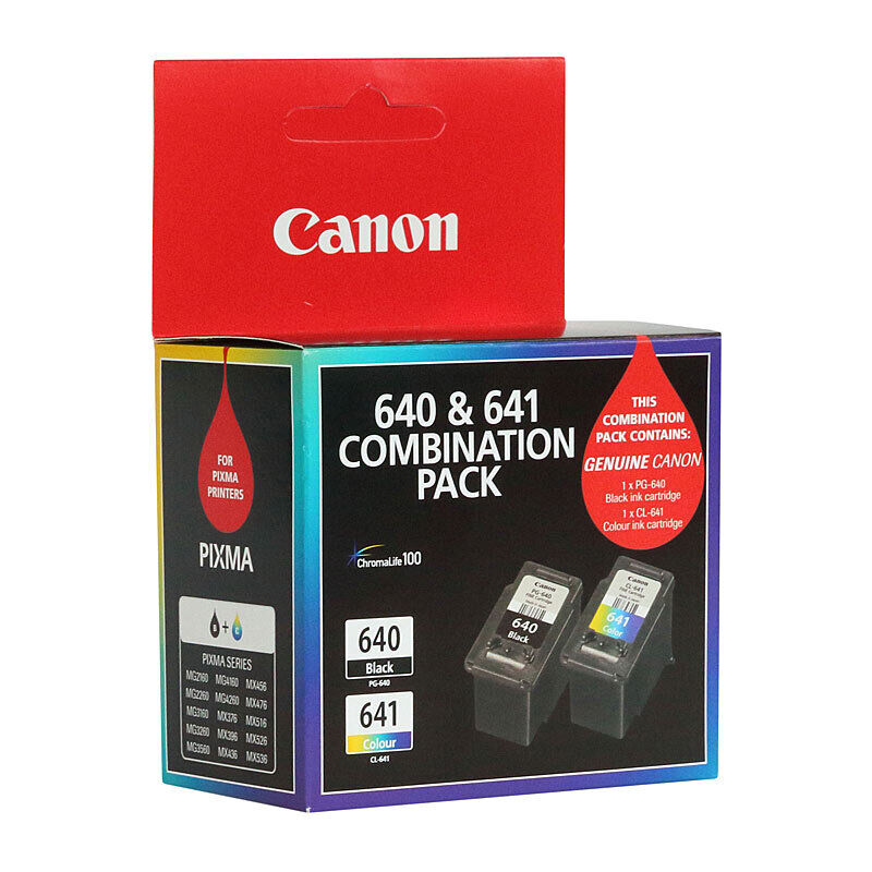 Canon PG640CL641CP Genuine Ink Cartridge