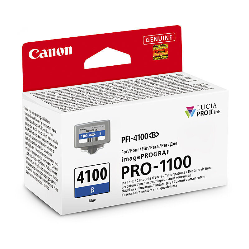 Canon PFI4100B Genuine Ink Cartridge