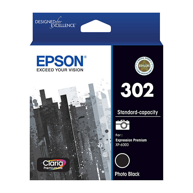 Epson C13T01W192 Photo Black Genuine Ink Cartridge