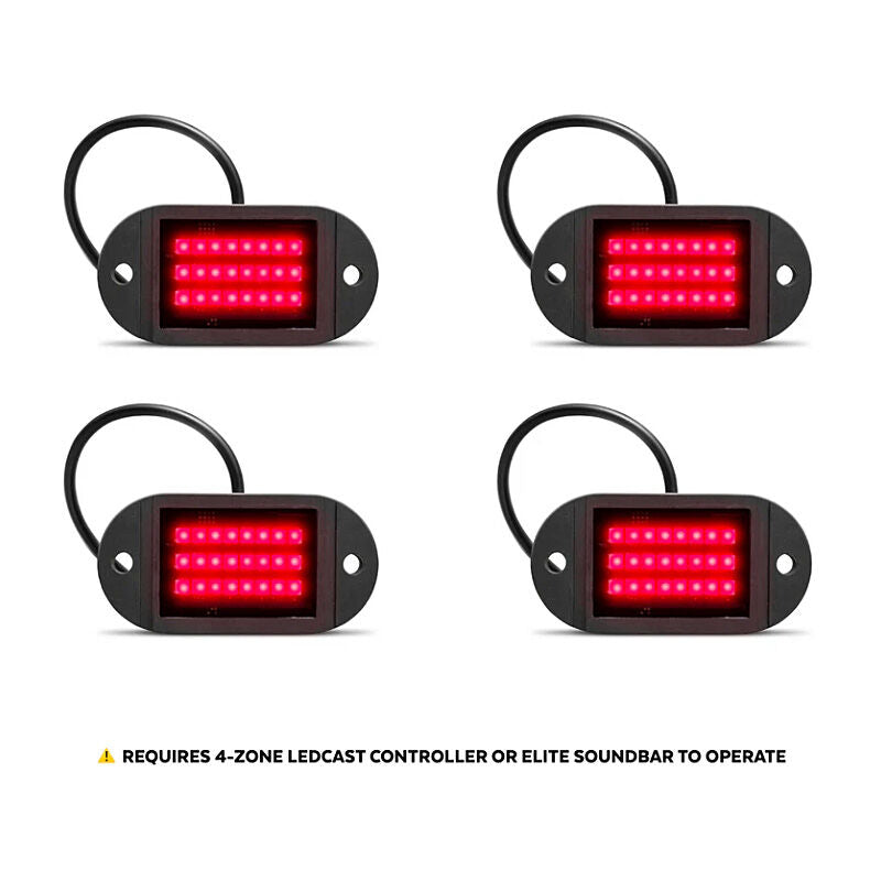 Ecoxgear RGB Rock Lights 4PK