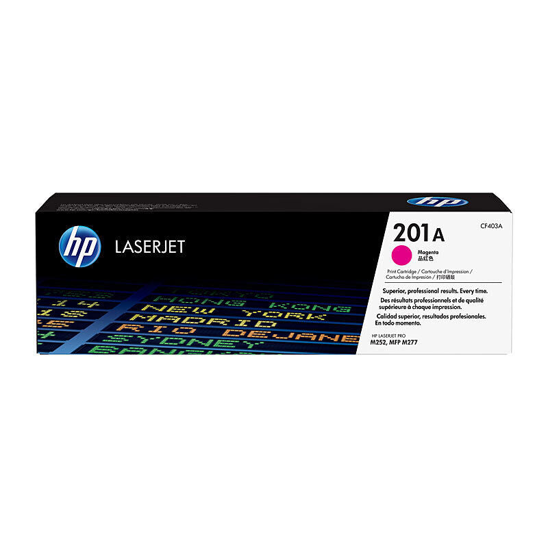HP CF403A #201A Magenta Genuine Toner Cartridge