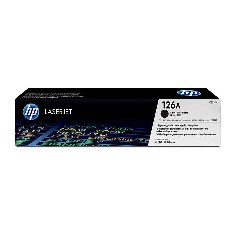 HP CE310A Black Genuine Toner Cartridge