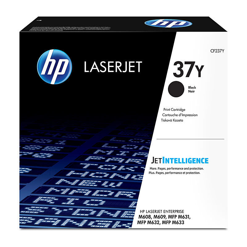 HP CF237Y #37Y Black Genuine Toner Cartridge