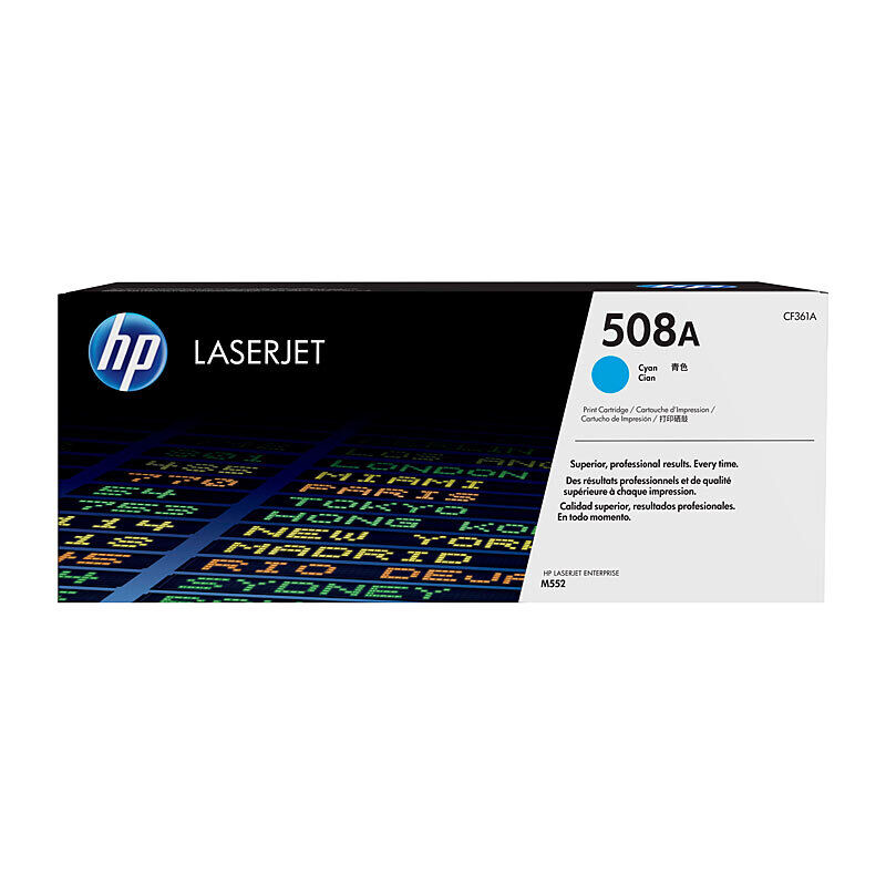 HP CF361A #508A Cyan Genuine Toner Cartridge