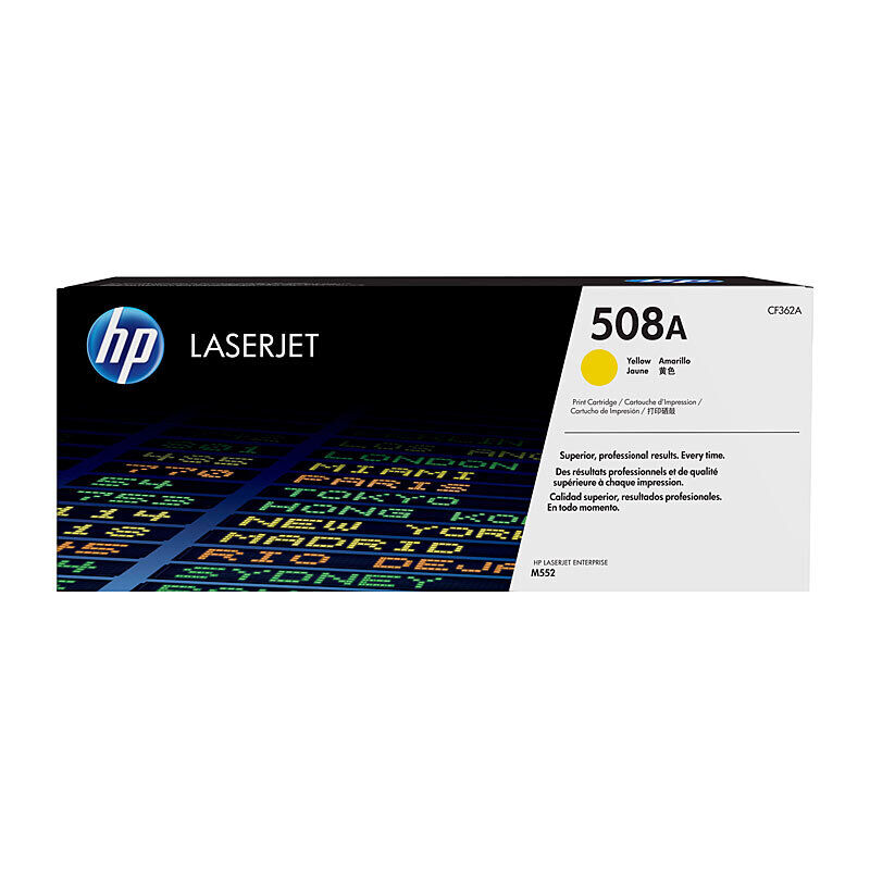 HP CF362A #508A Yellow Genuine Toner Cartridge