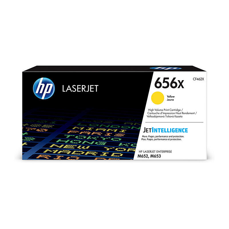 HP CF462X #656X Yellow Genuine Toner Cartridge