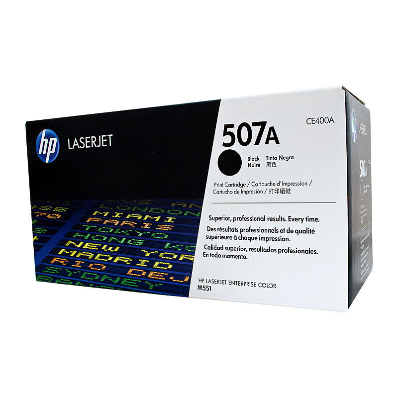 HP CE400A Black Genuine Toner Cartridge