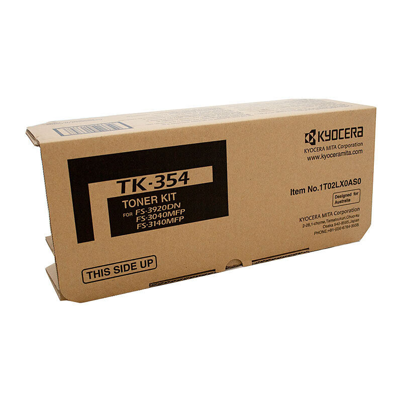 Kyocera TK354B Genuine Toner Cartridge