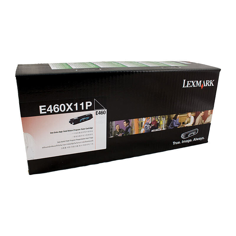 Lexmark E460X11P Genuine Toner Cartridge