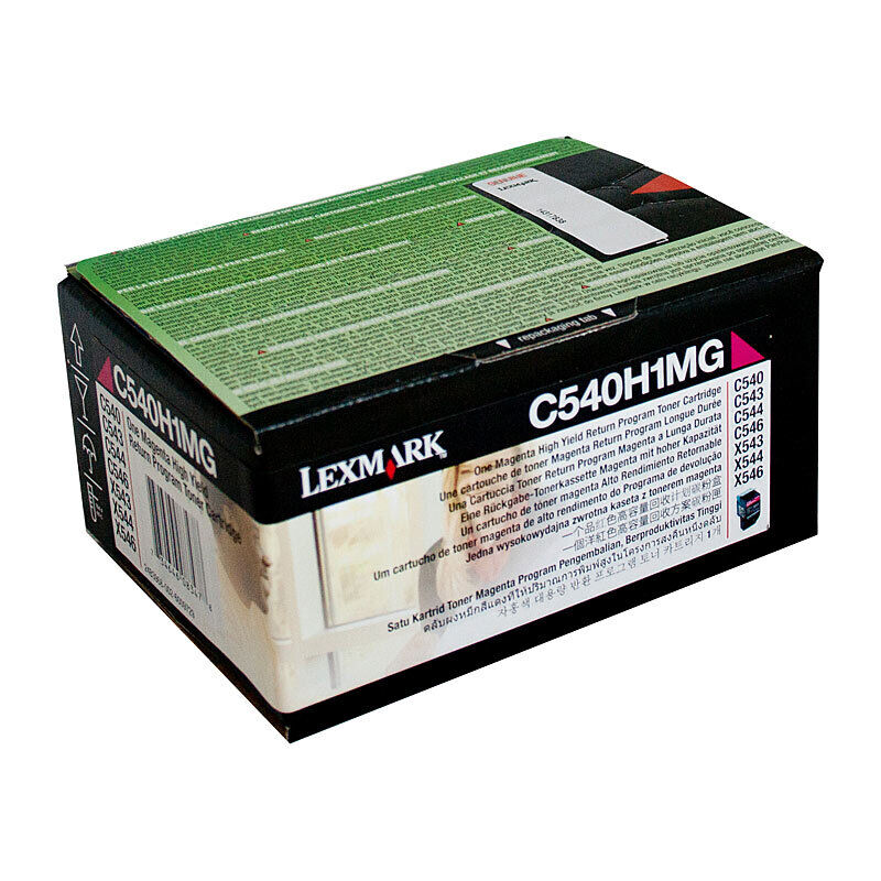 Lexmark C540H1MG Magenta Genuine Toner Cartridge