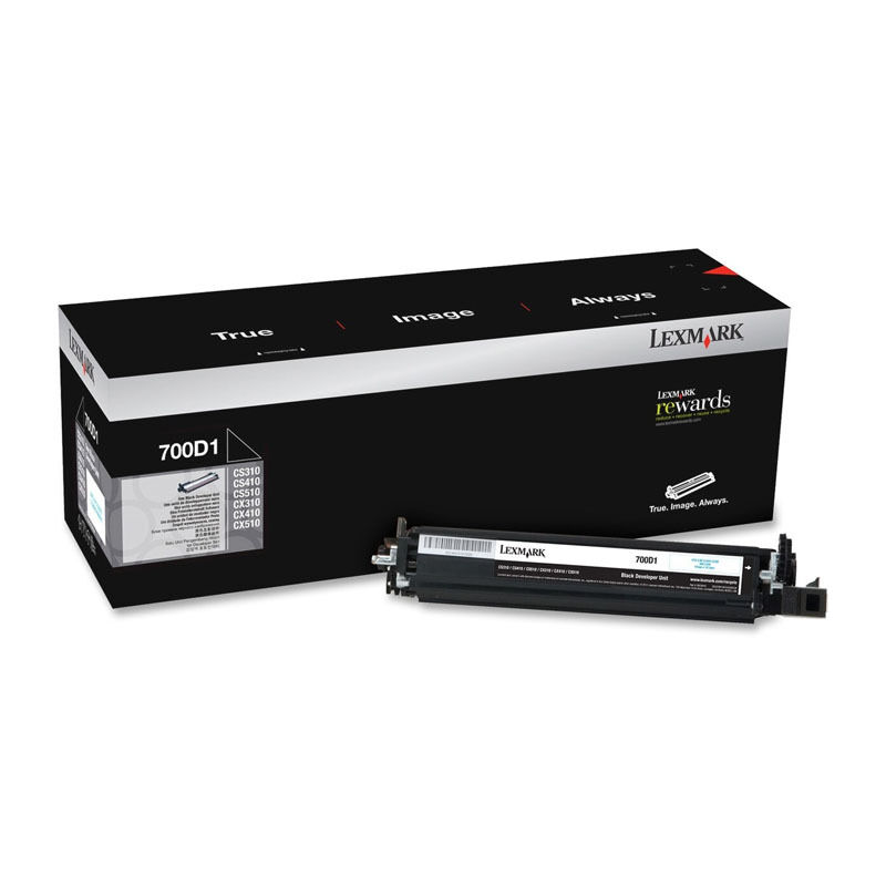Lexmark 70C0D10 Black Genuine Developer Unit