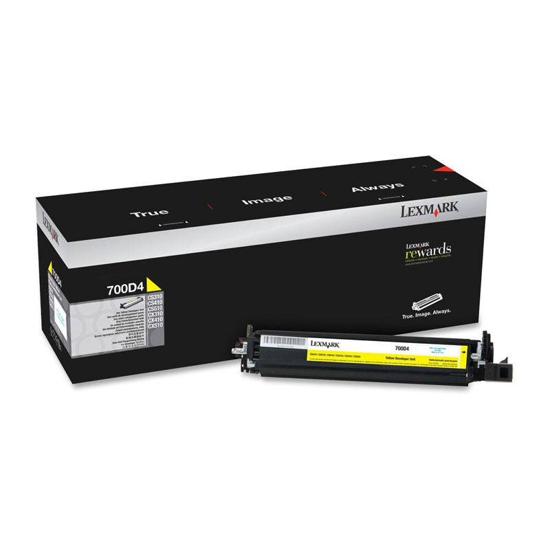 Lexmark 70C0D40 Yellow Genuine Developer Unit