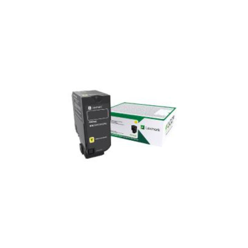 Lexmark 84C6HY0 Yellow Genuine Toner Cartridge