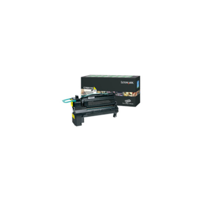 Lexmark C792X1YG Yellow Genuine Toner Cartridge