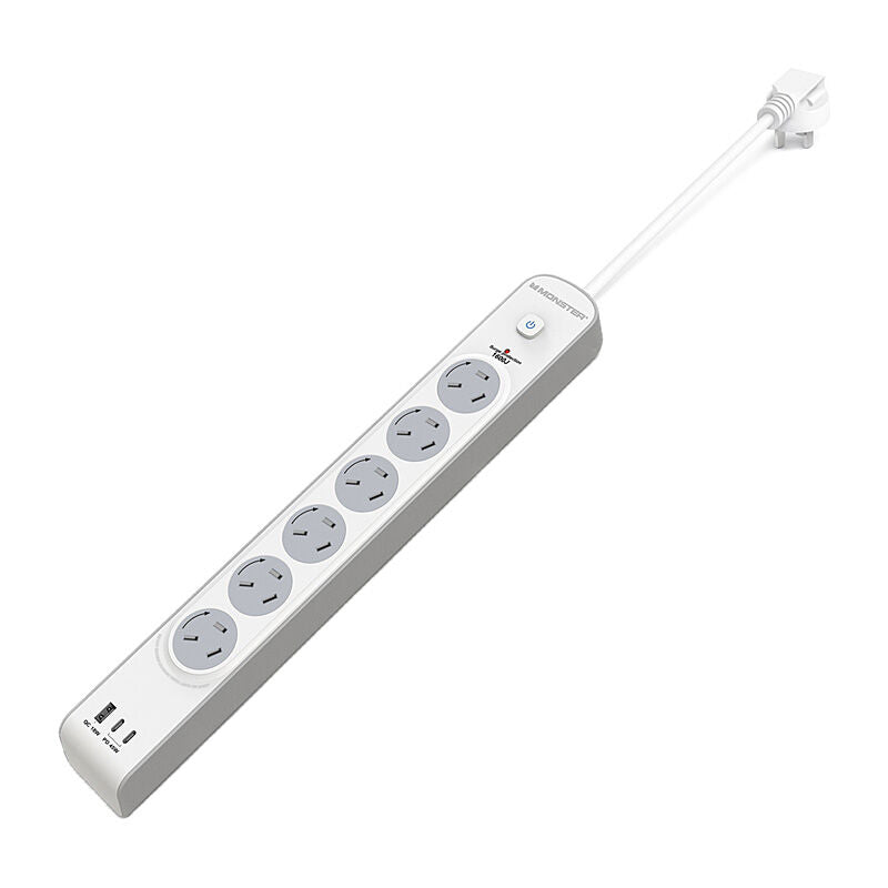 Monster 6 Port Surge with USB