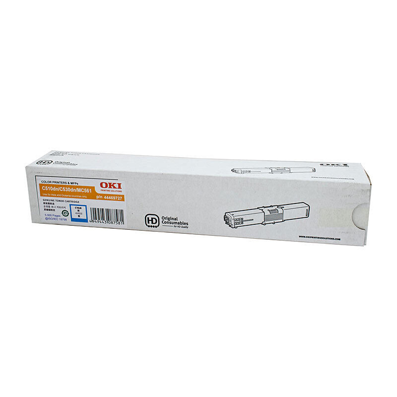 OKI 44469727 Cyan Genuine Toner Cartridge