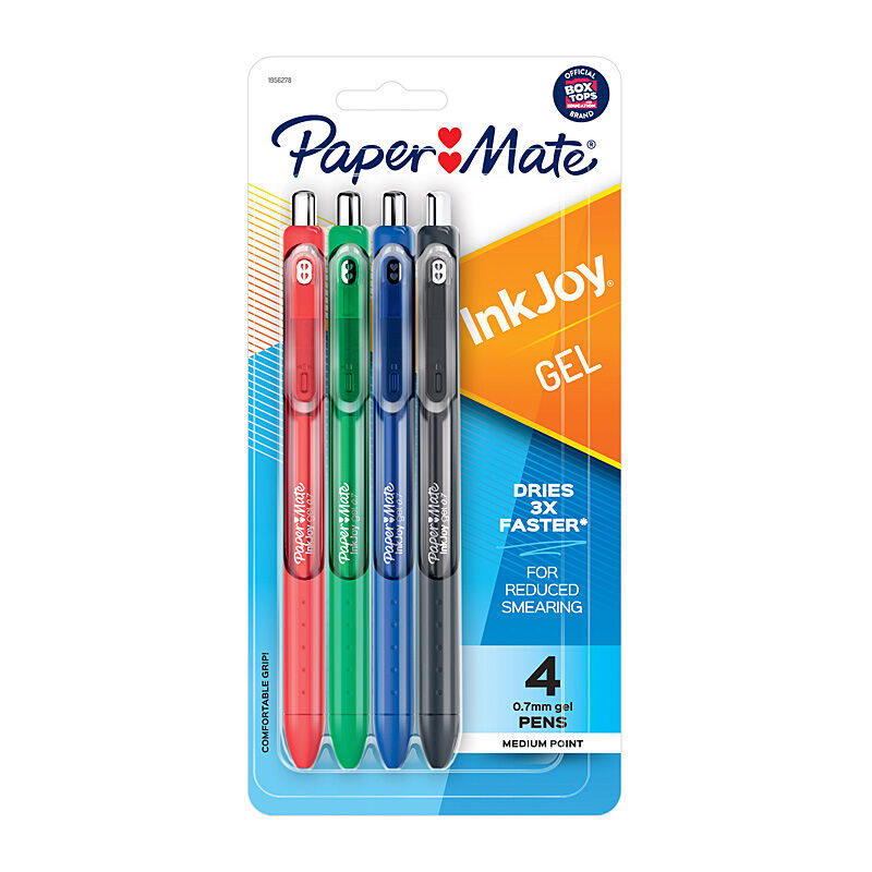 PM InkJoy Gel .07 Busn Pk4 Bx6