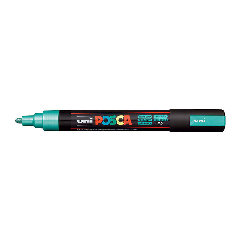 Posca PC-5M Med Blt Metl Grn