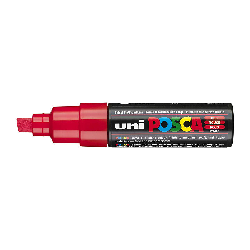 Posca PC-8K Bold Red