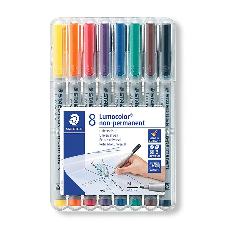 ST Lumo Non-Perm Pen Med Wlt8