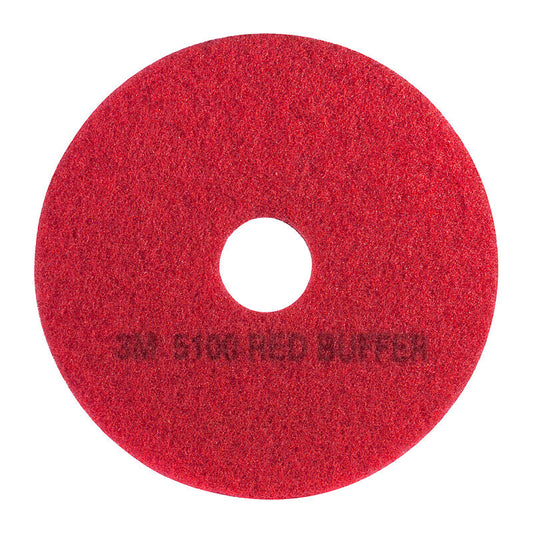 3M Red Buff Pad 5100 18in Bx5