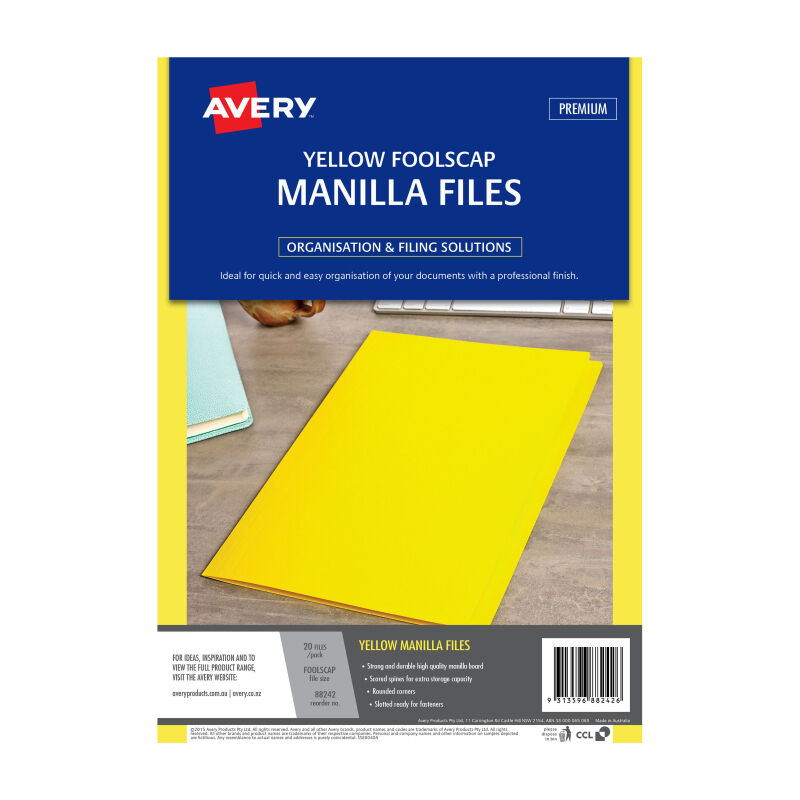 Avery 88242 Genuine Filing