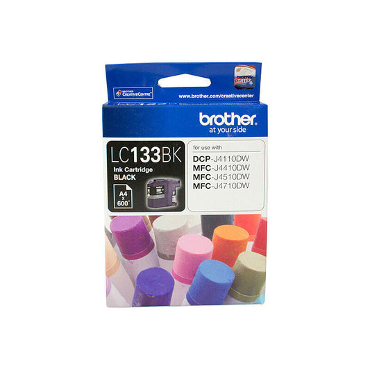 Brother LC133BK Black Genuine Toner Cartridge