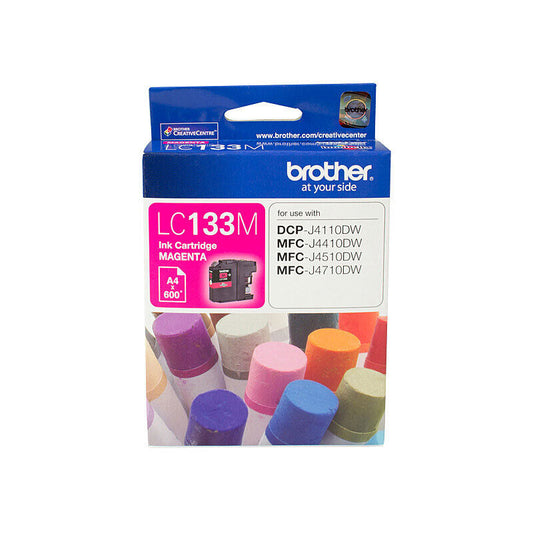 Brother LC133M Magenta Genuine Toner Cartridge