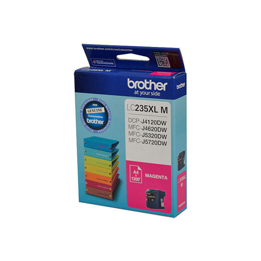 Brother LC235XLMS Magenta Genuine Ink Cartridge
