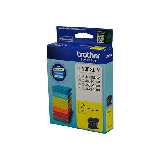 Brother LC235XLYS Yellow Genuine Ink Cartridge