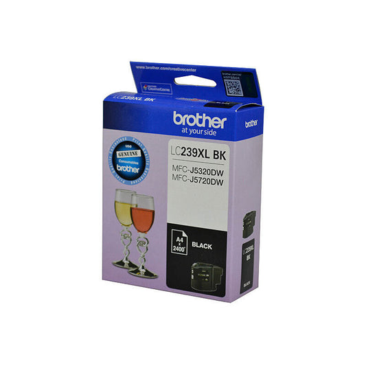 Brother LC239XLBKS Black Genuine Ink Cartridge