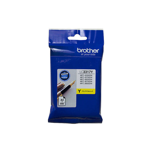 Brother LC3317Y Yellow Genuine Toner Cartridge
