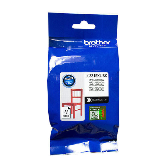 Brother LC3319XLBK Black Genuine Toner Cartridge