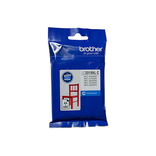 Brother LC3319XLC Cyan Genuine Toner Cartridge