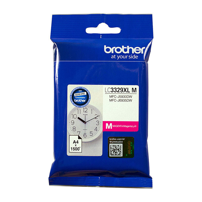Brother LC3329XLM Magenta Genuine Toner Cartridge