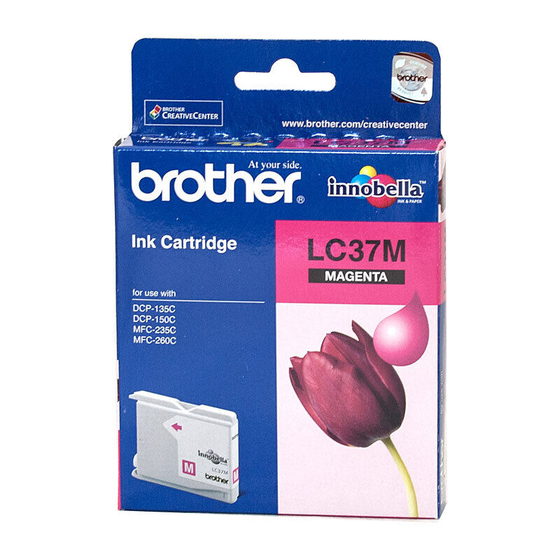 Brother LC37M Magenta Genuine Toner Cartridge