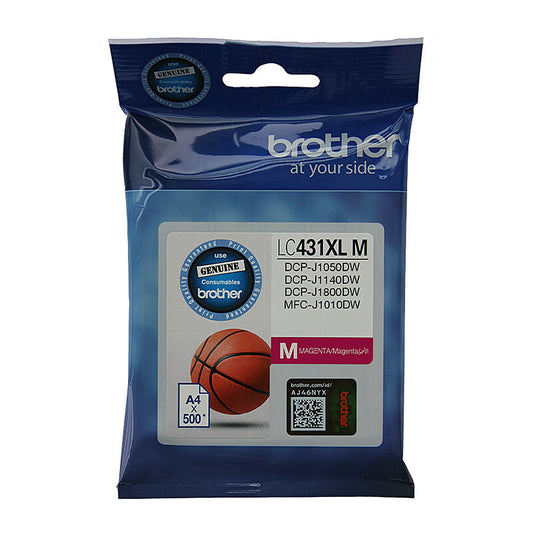 Brother LC431XLM Magenta Genuine Ink Cartridge