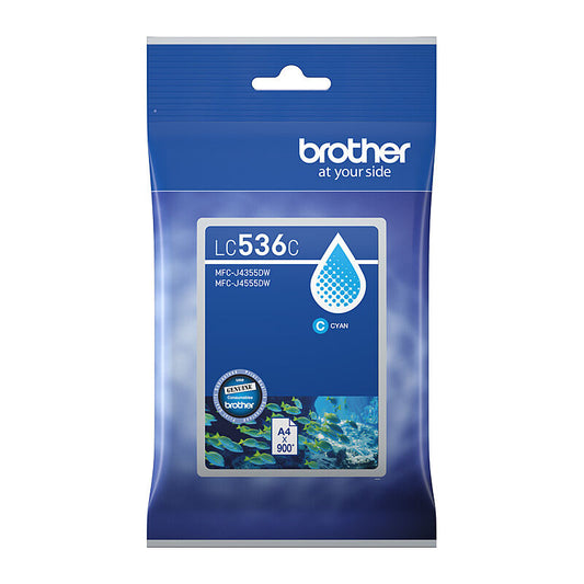 Brother LC536C Cyan Genuine Ink Cartridge