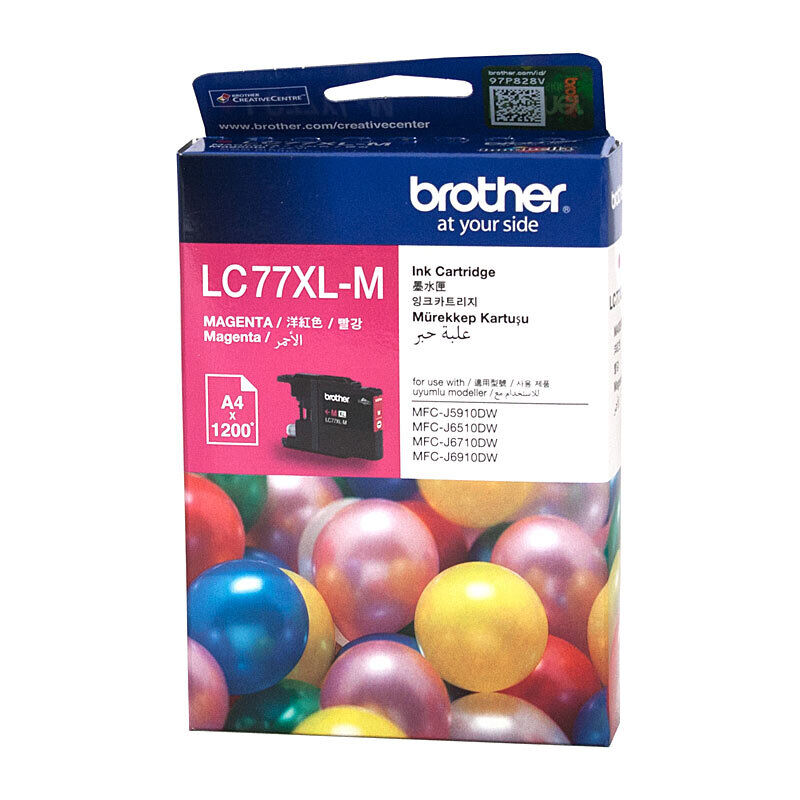 Brother LC77XLM Magenta Genuine Ink Cartridge