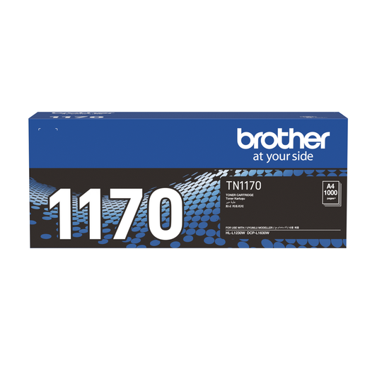 Brother TN1170 Black Genuine Toner Cartridge