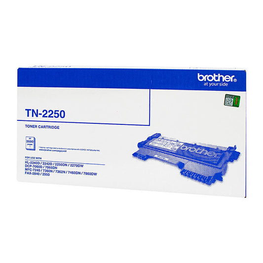 Brother TN2250 Genuine Toner Cartridge