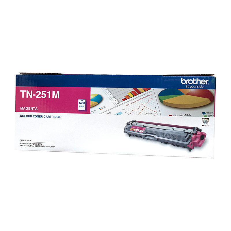 Brother TN251M Magenta Genuine Toner Cartridge