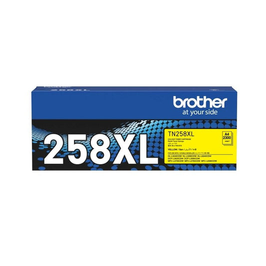 Brother TN258XLY Genuine Toner Cartridge