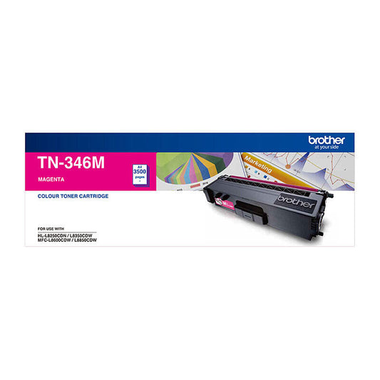 Brother TN346M Magenta Genuine Toner Cartridge