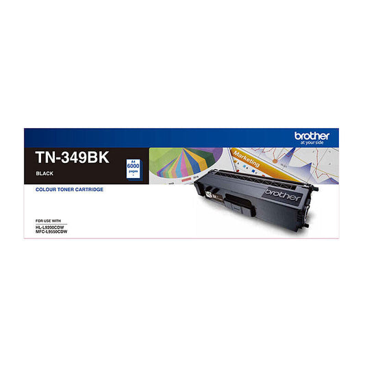 Brother TN349BK Black Genuine Toner Cartridge