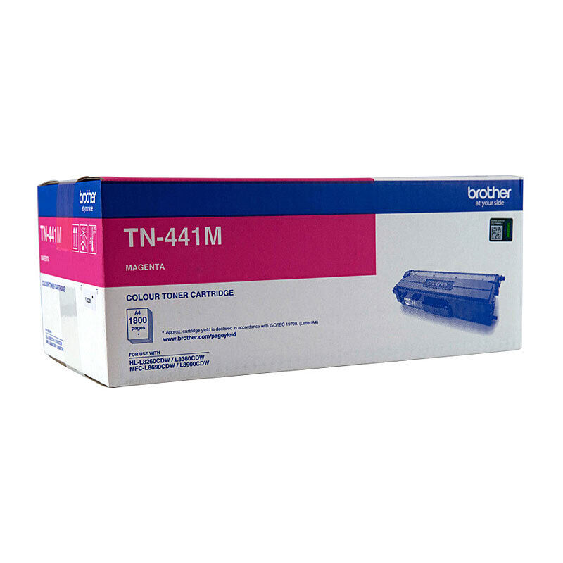 Brother TN441M Magenta Genuine Toner Cartridge