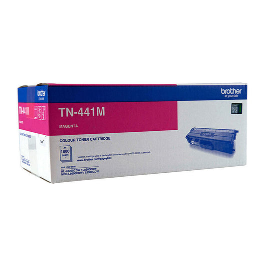 Brother TN441M Magenta Genuine Toner Cartridge