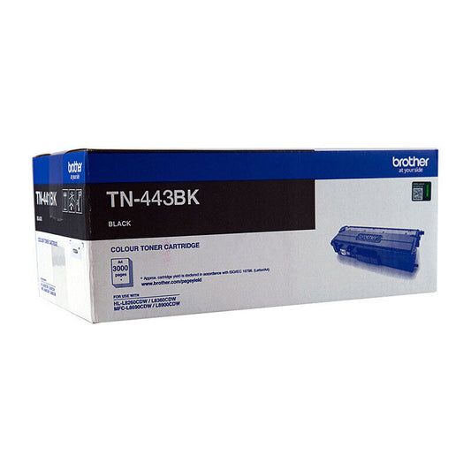 Brother TN443BK Black Genuine Toner Cartridge